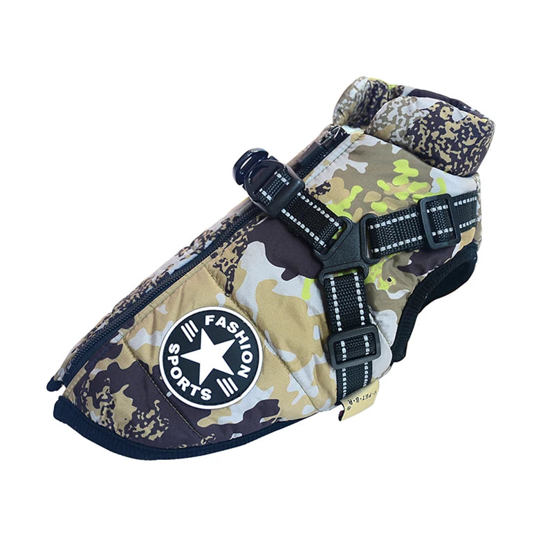 Jacket Waterproof  With Harness